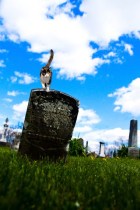 Lilith standing on stone