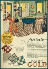 1928 green kitchen ad