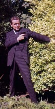 Lew or Patrick Macnee as John Steed