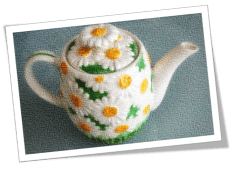 Daisy teapot