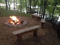 Old Hickory Lake campfire
