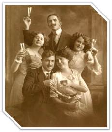 1916 Toasting