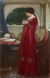 Crystal Ball by John William Waterhouse (1849-1917)