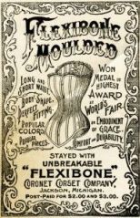 Flexibone corset ad