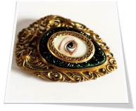 Lovers Eye Brooch