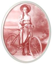 mauve Girl Bicycle