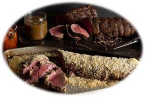 Porcini-Crusted Beef