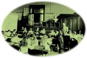 Victorian schoolroom