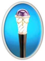 Amethyst Walking Stick by Fabergé