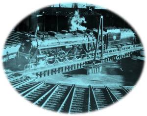 Locomotive at Switching Station