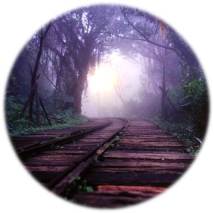 train tracks spooky place