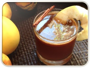 Hot buttered spiced cider