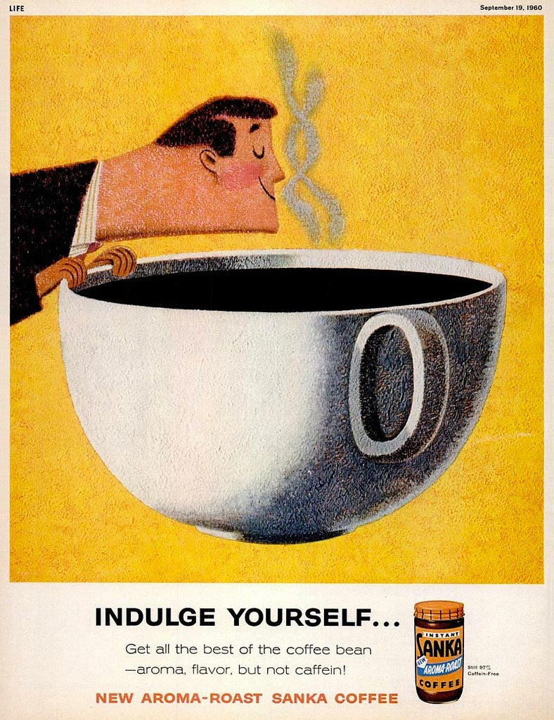 1960s Sanka Coffee ad