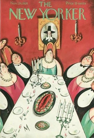 1928 Thanksgiving New Yorker