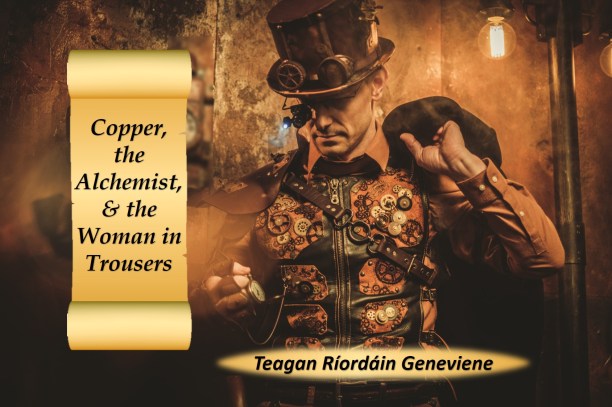 Cover Copper Alchemist Woman n Trousers