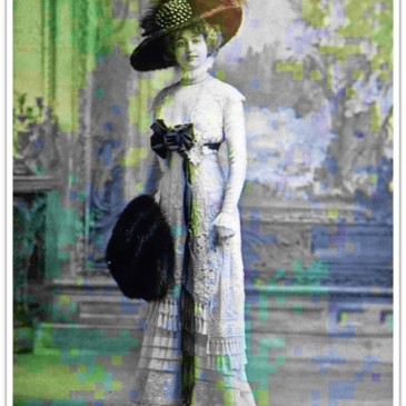 Lily Elsie circa 1900, English actress-singer