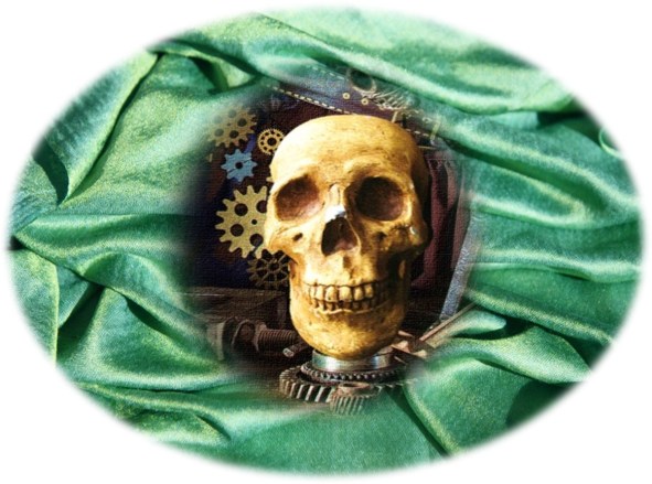 Skull Green SIlks