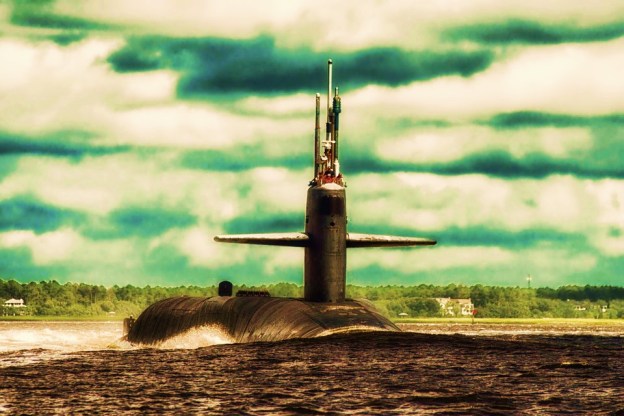 Submarine breaching Pixaby altered