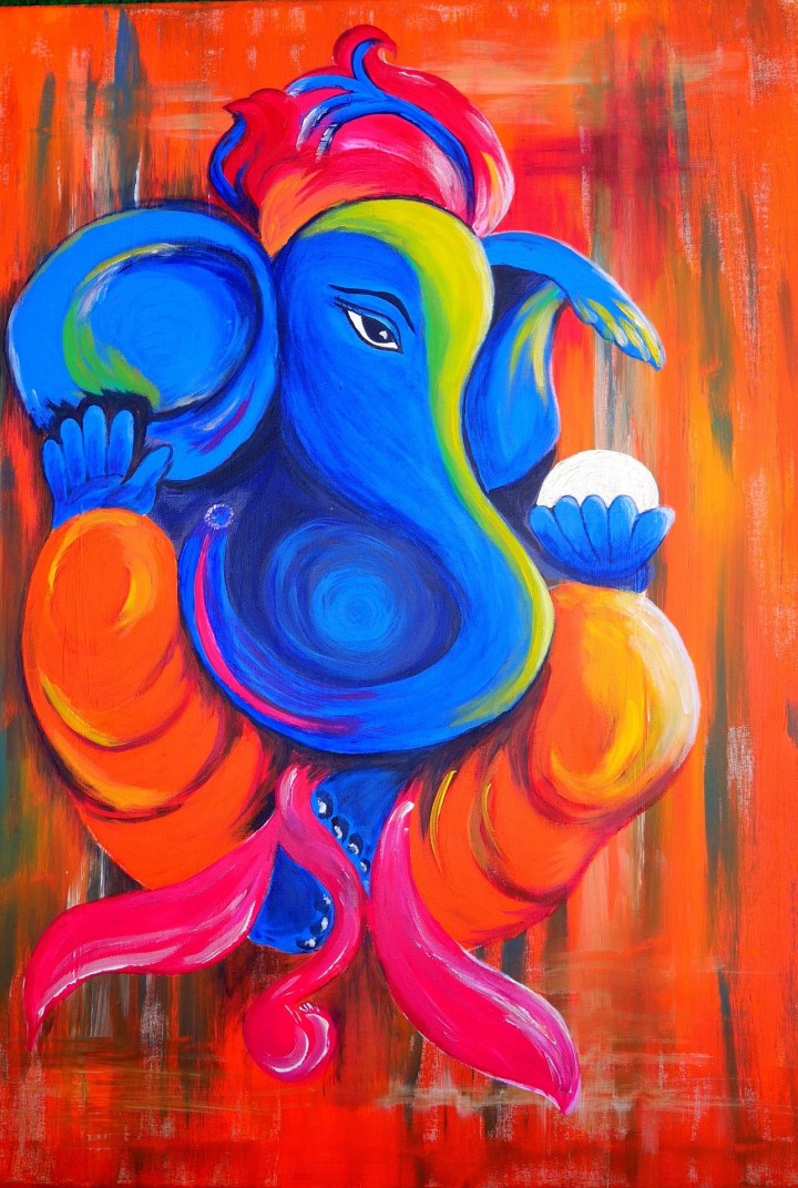 Ganesha painting suyinorlowski_Pixabay