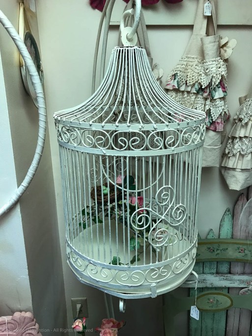 Vintage birdcage, by Dan Antion