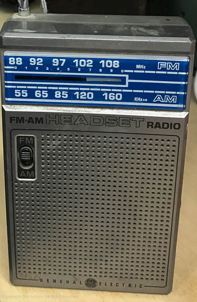 Transistor radio Dan Antion