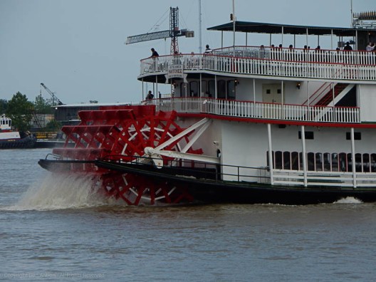 Paddlewheel Riverboat by Dan Antion