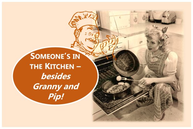 A Ghost in the Kitchen -- Three Ingredients 2. Image by Teagan R. Geneviene