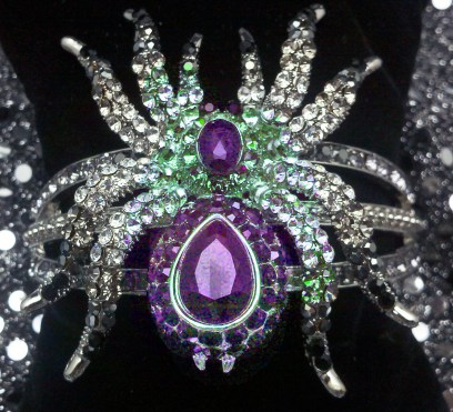 Altered Spider jewelry pin Starbright Pixabay