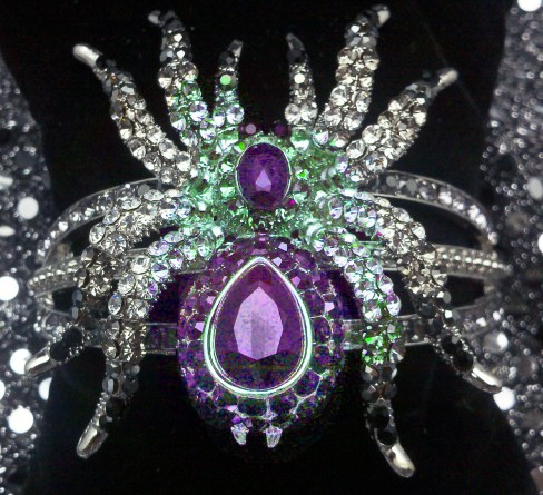 Altered Spider jewelry pin Starbright Pixabay