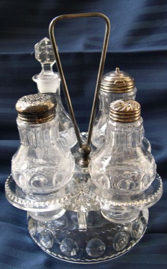 Antique crystal cruet set c 1930s Wikipedia