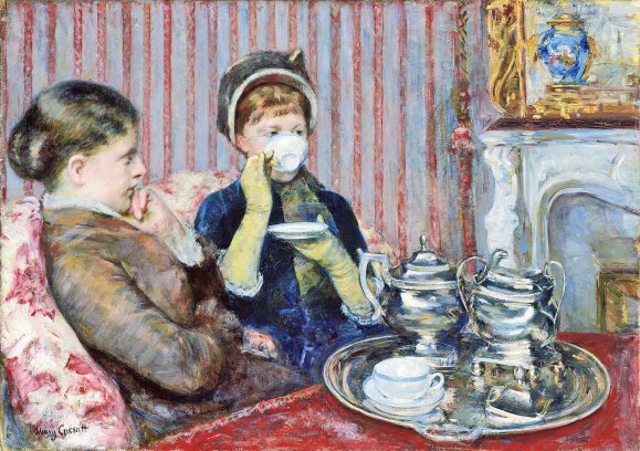 Tea by Mary Cassatt, 1880
