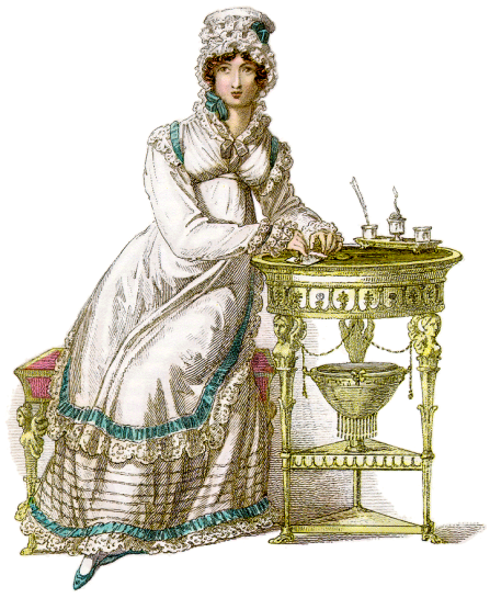 Morning-dress Ackermanns Repository 1820 Wikimedia