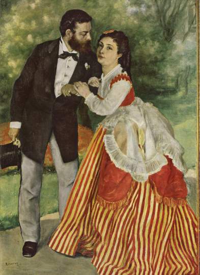 Alfred Sisley and Wife Pierre Auguste Renoir 1868 Wikipedia