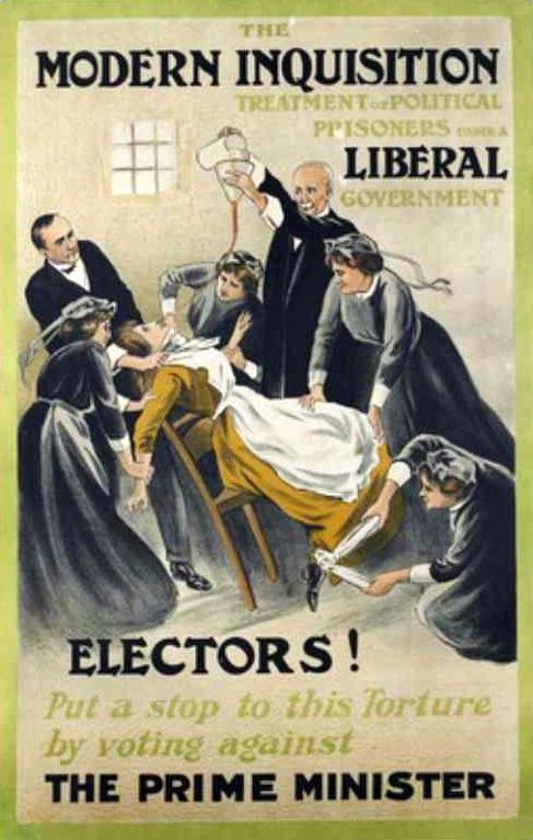 Women's Social and Political Union poster suffragettes Wikipedia 1910