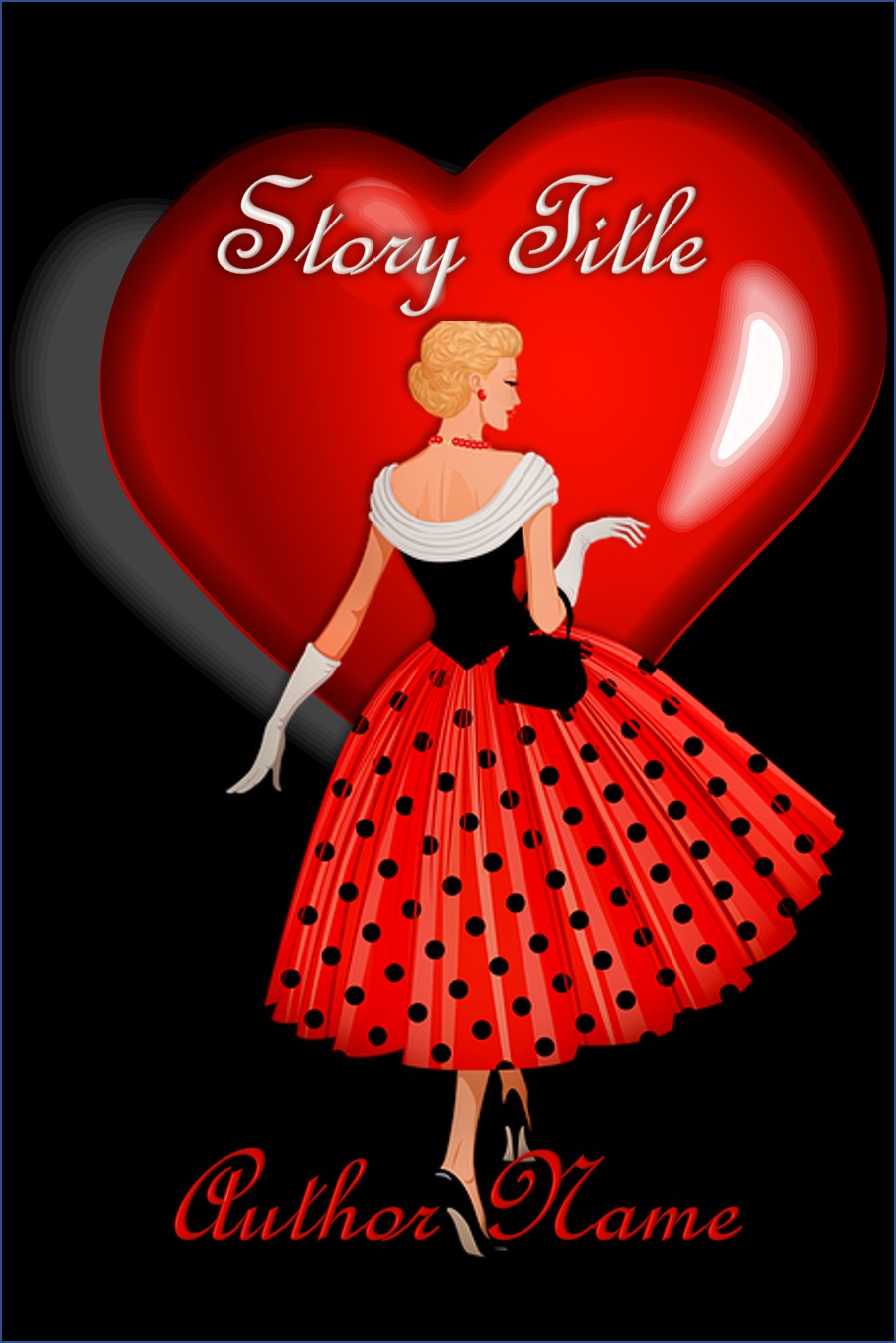 Group I. Vintage Valentine Woman