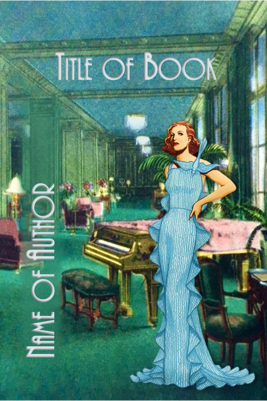 Group II. 1920s Ambassador Hotel Woman Evening