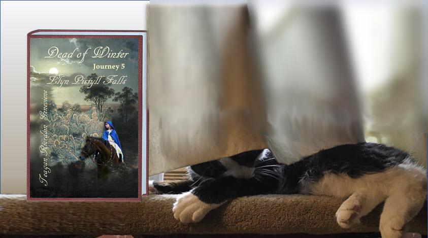 Original portrait of MuMu by Dan Antion. Dead of Winter tomfoolery by Teagan