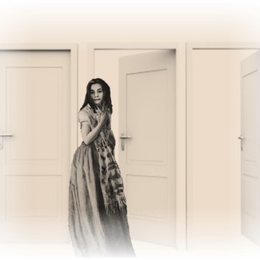 Emlyn at the Doors of Attunement by Teagan R Geneviene