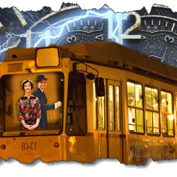 Dilly & Fang on TROLLEY, by Teagan