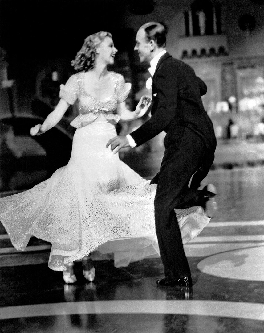 Ginger Rogers and Fred Astaire in Top Hat 1935 Wikipedia