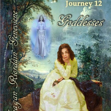 Dead of Winter, Journey 12 Goddesses book and cover by Teagan Ríordáin Geneviene