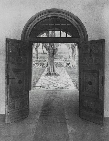 Coco Chanel French Riviera Estate door