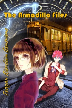 Armadillo Files anime style cover by Teagan Ríordáin Geneviene