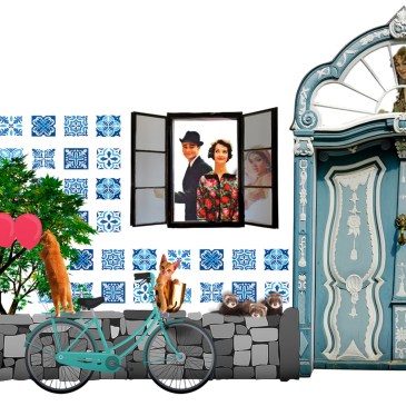 Armadillo Files characters & door by Teagan