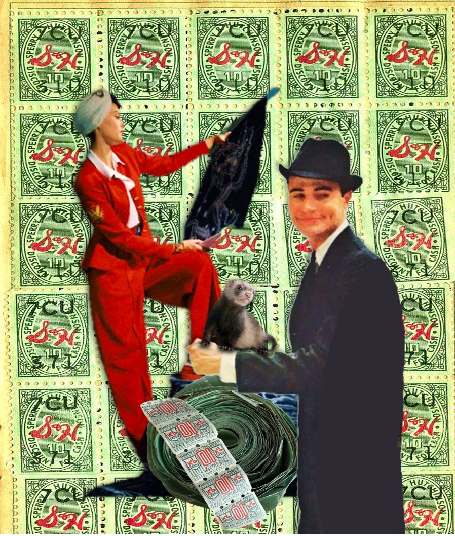 Dilly & Fang, Green Stamps, by Teagan