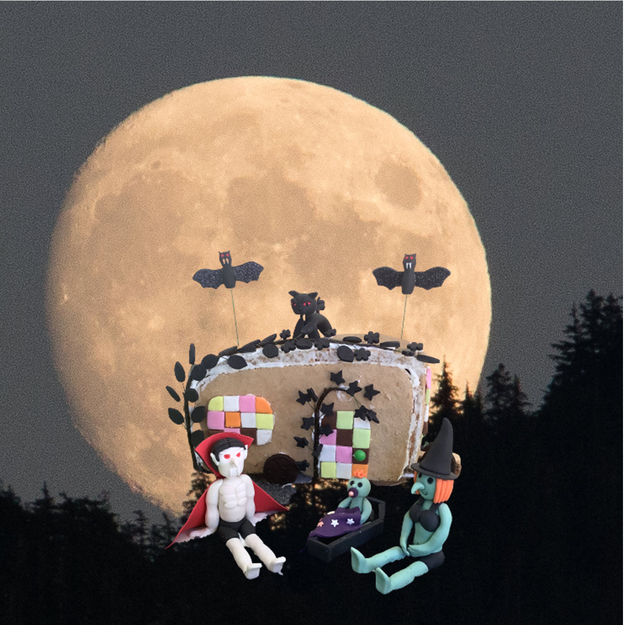 Haunted Halloween Holiday Caravan promo Robbie Cheadle