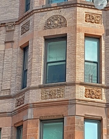 Endicott Hotel window by Kerfe