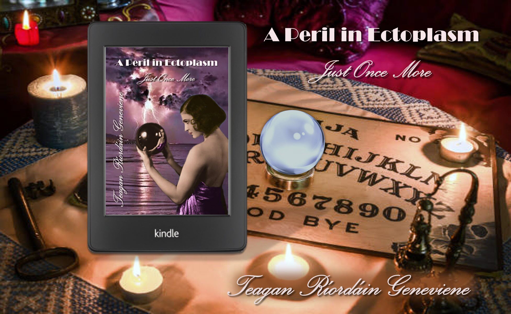 A Peril in Ectoplasm ouija kindle promo