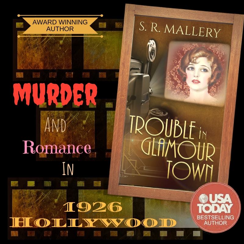 SR Mallery Trouble in Glamour Town murder promo