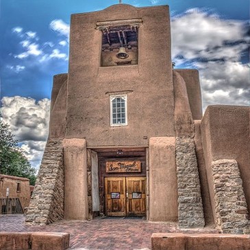 San Miguel Mission Santa Fe NM Wikimedia